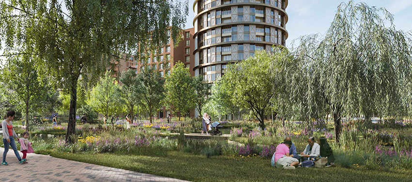 First homes on offer at nature-led The Green Quarter - Header | Berkeley Group