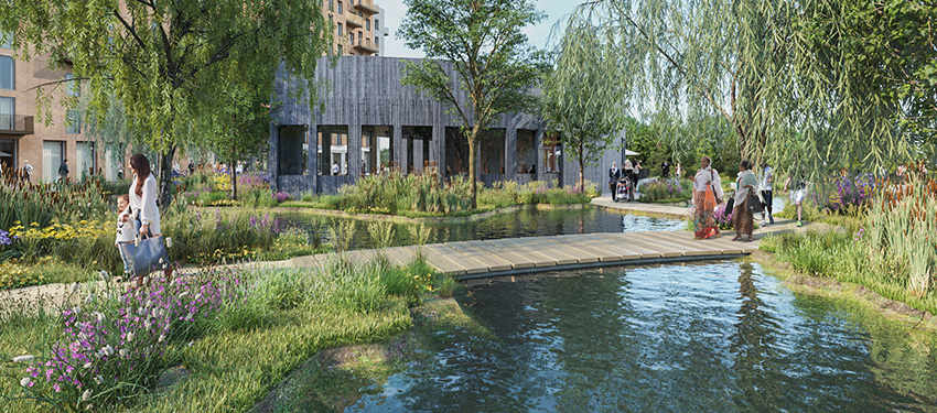 First homes on offer at nature-led The Green Quarter - Header | Berkeley Group
