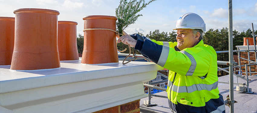 Hartland Manor Topped Out | Header