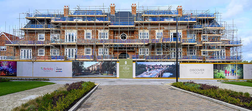 Hartland Manor Topped Out | Header