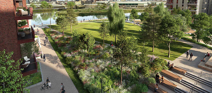 St William unveils major riverside neighbourhood in East London - Header | News and Insights