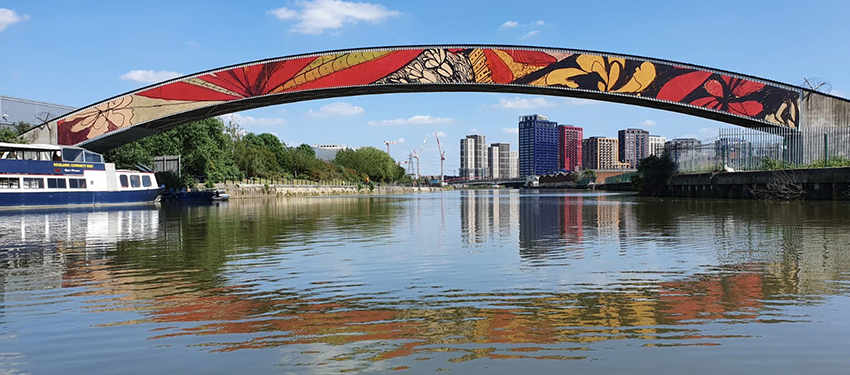 Community enjoys new public artwork at Poplar Riverside - Header | News and Insights