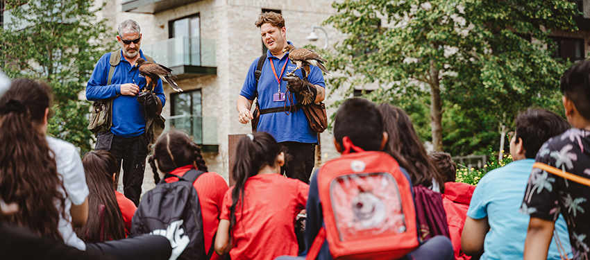 Southall schoolchildren inspired by nature workshop - Header | News & Insights