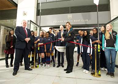St George, Fulham Reach, Boat Club, Inaugration