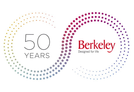 Berkeley 50 Years Logo