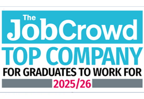 An image of the Job Crowd Top Company award