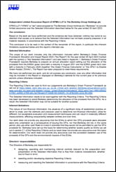 KPMG LLP Limited Assurance Report 2023 Thumbnail