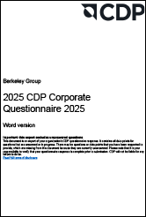 A thumbnail image of the CDP Corporate Questionnaire 2025