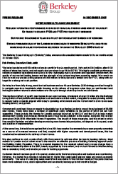 A thumbnail image of the 31st October 2025 Interim Results Announcement document