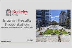 A thumbnail image of the 31st October 2025 Interim Results Presentation document
