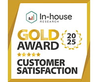 Gold Award for Customer Satisfaction In-house