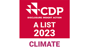 CDP A Rated for Climate Action Logo