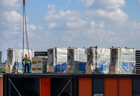 An image of construction materials