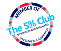 Our Vision, The 5 percent Club Logo