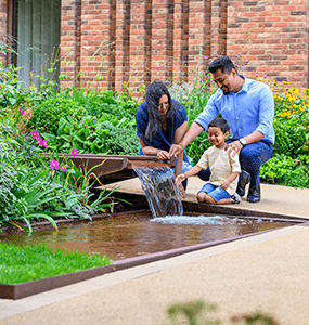 An Exterior Image of Family at Clarendon