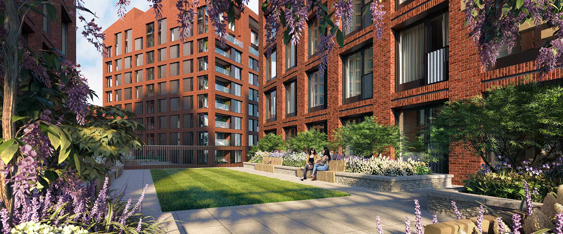 A CGI of Glasswater Locks