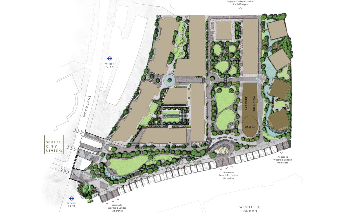 White City Living - Site Plan