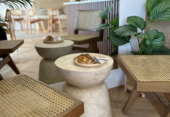 Two people posing for a photo at a soft play centre