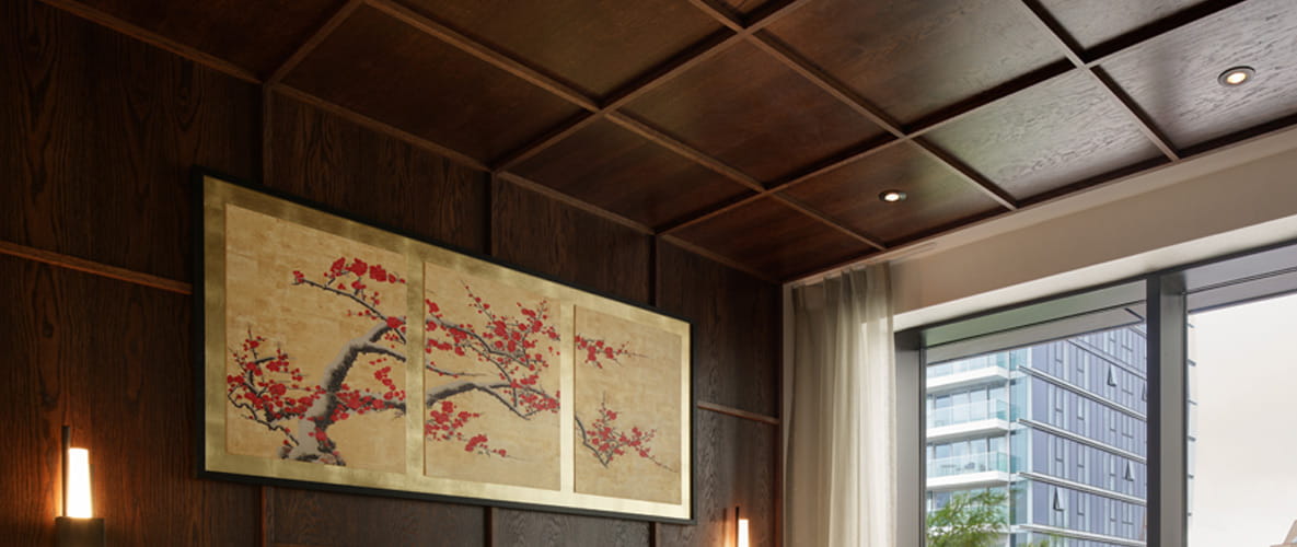 Panelling at Jade Wharf