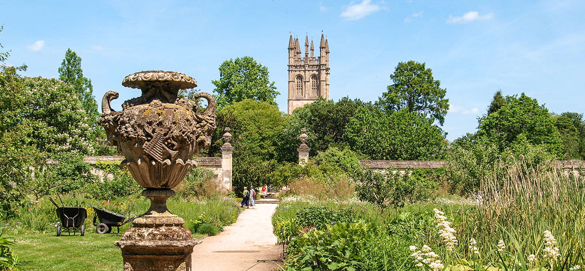 Picture of Oxford park on a summer's day