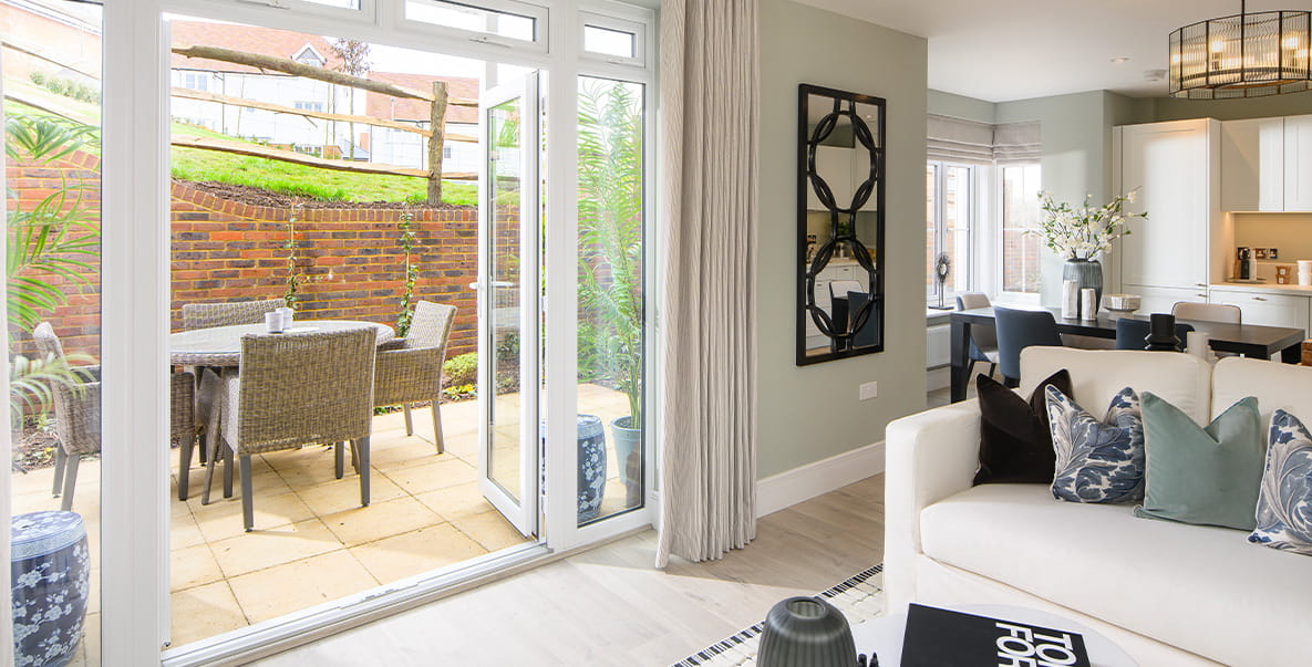 The interior of a house from the Hollyfields development in Tunbridge Wells