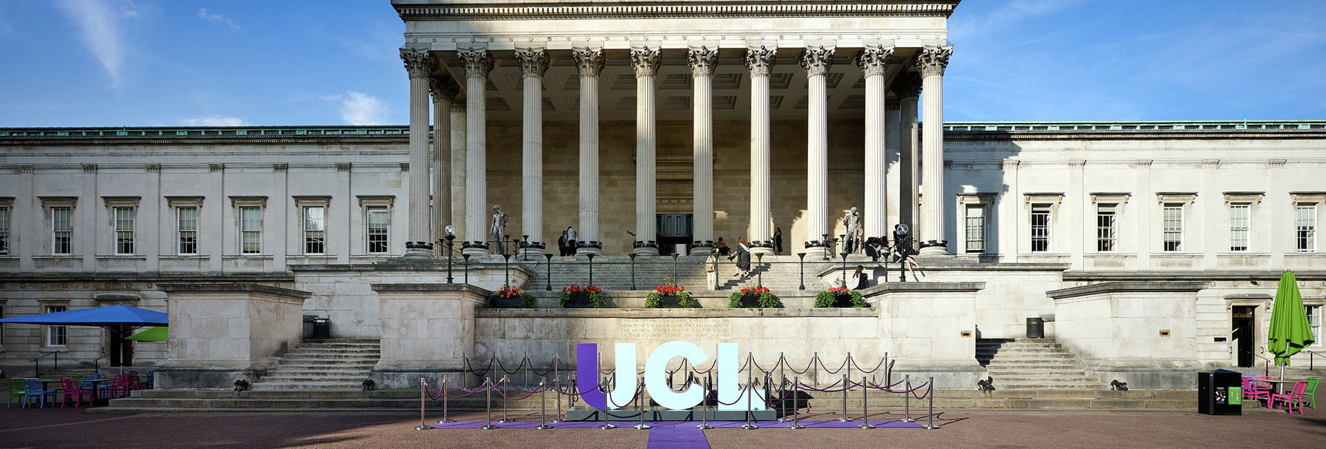 Exterior photo of UCL