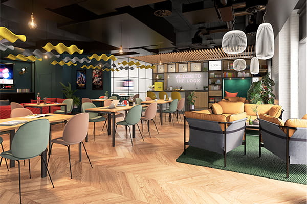 Residents’ Lounge at the Grand Union.