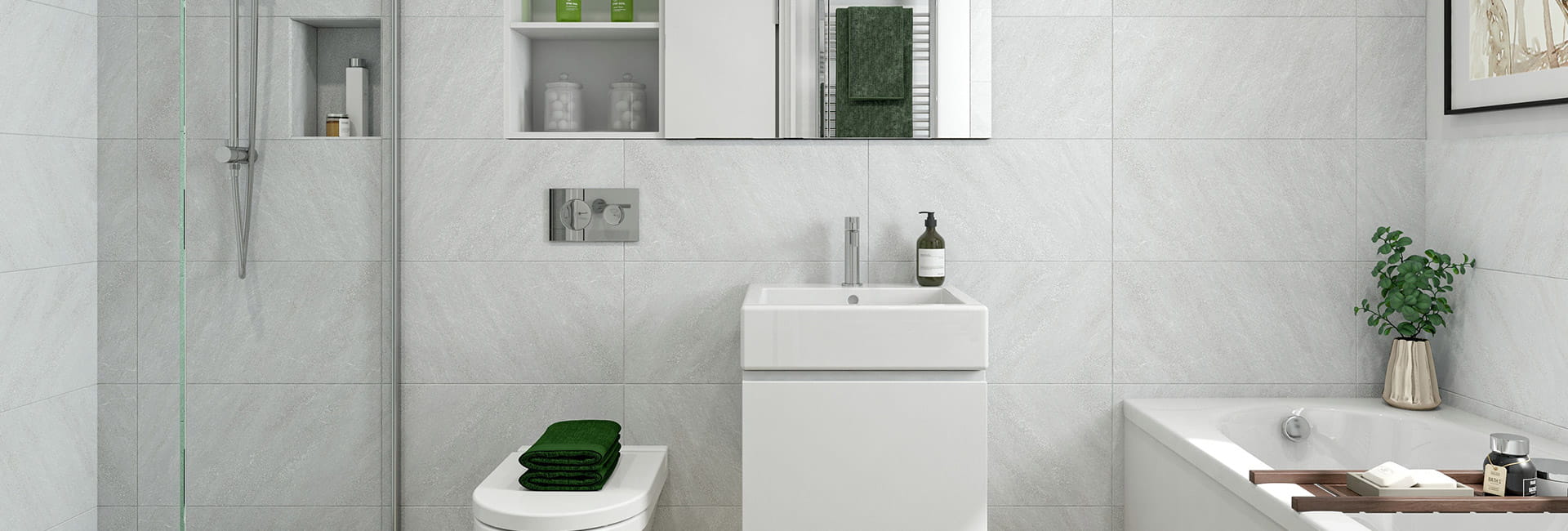 White design bathroom