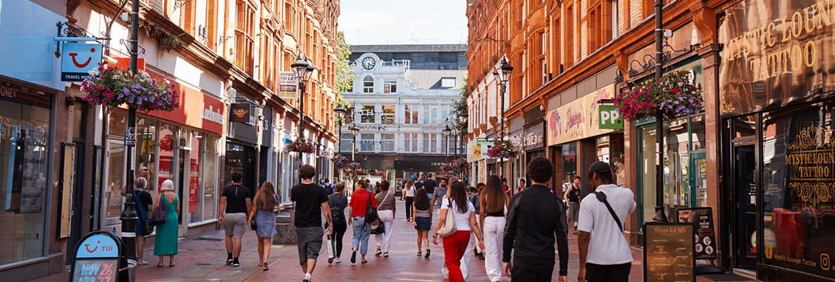 Reading town centre