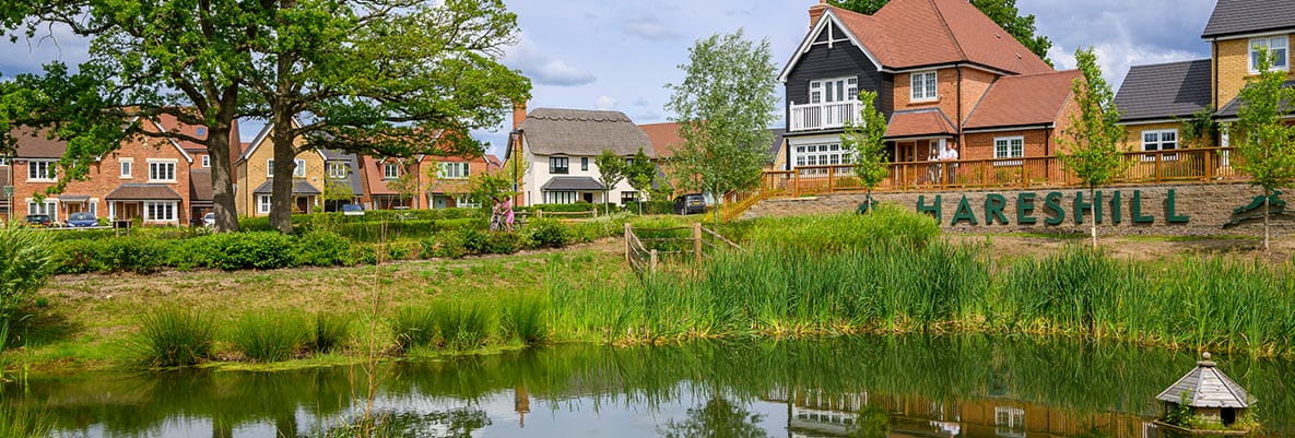 Our Hareshill new build development in Crookham Village
