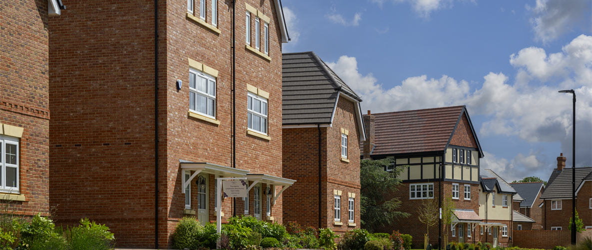 Spring Hill new build development in Berkshire