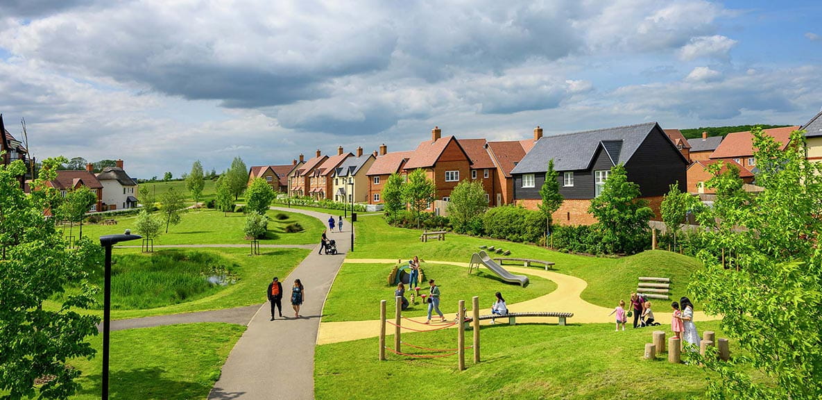 Woodhurst Park, Exterior image of the development