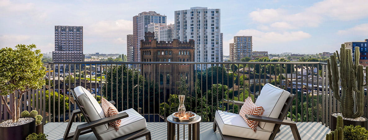 View from an Apartment at The Green Quarter
