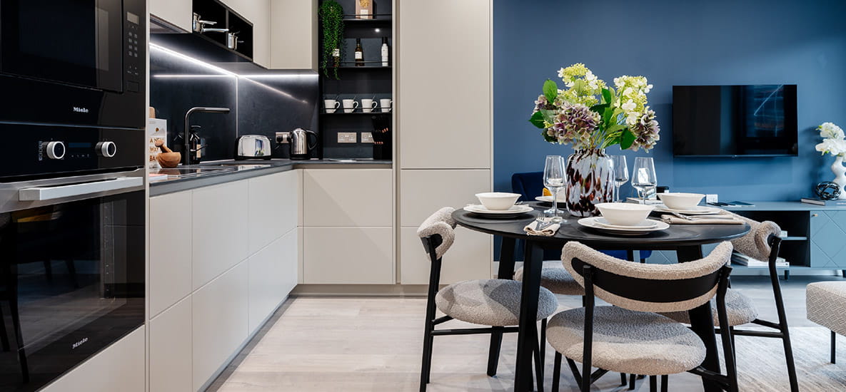 An image of a Kitchen at Woodberry Down