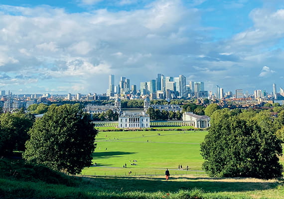 Picture of scenic views at Greenwich Park