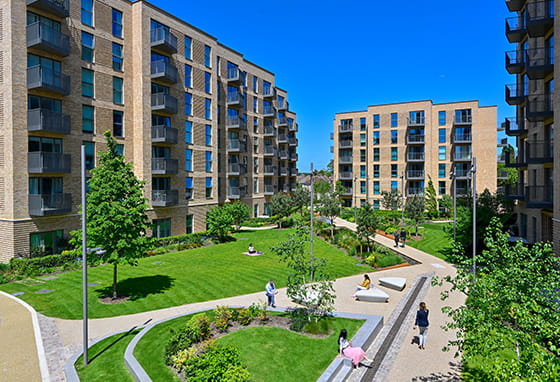 Image of Slough, a commuter town near London. 