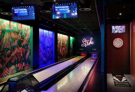 Bowling at Grand Union