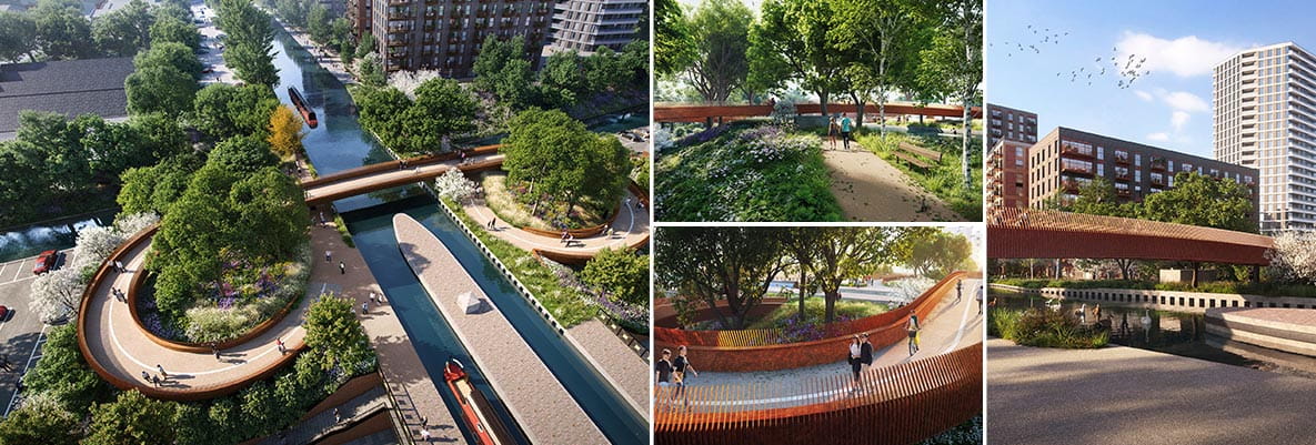 Grand Union's new bridge