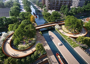 Grand Union’s New Bridge Makes Travel Easier and Greener