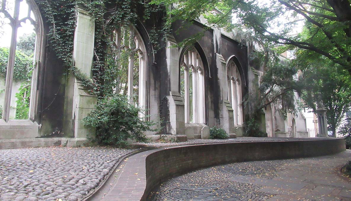 St Dunstan in the East Church Garden