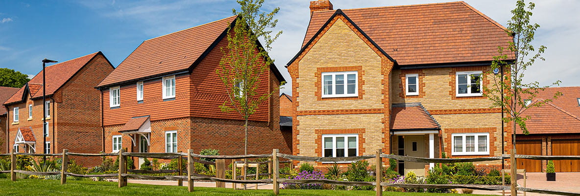 Homes in a Berkeley Group development