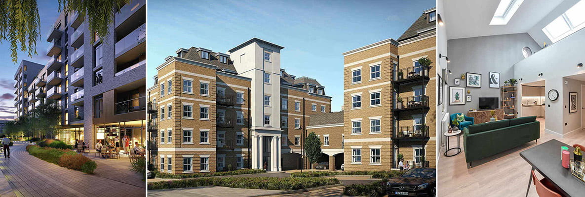 Exterior and interior Berkeley Group images