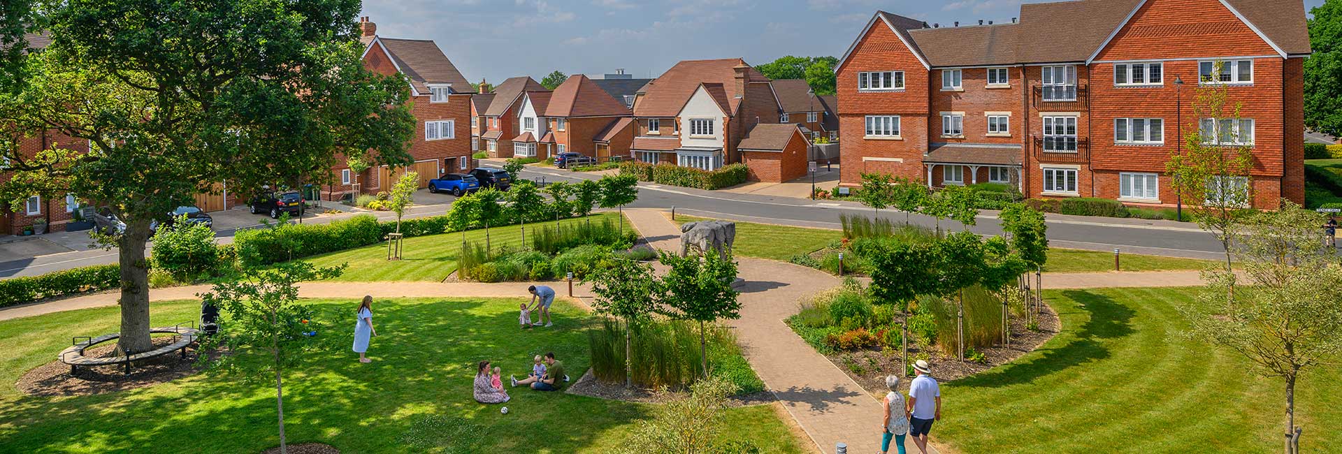 Image of a Berkeley development on a sunny day