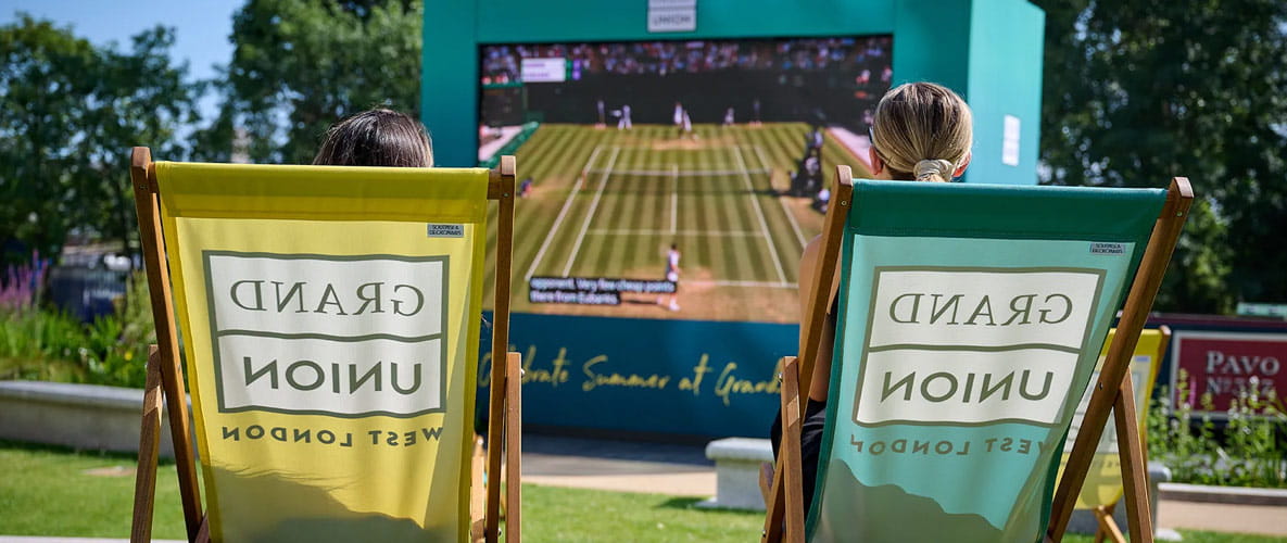 Summer Cinema event at Grand Union in Wembley