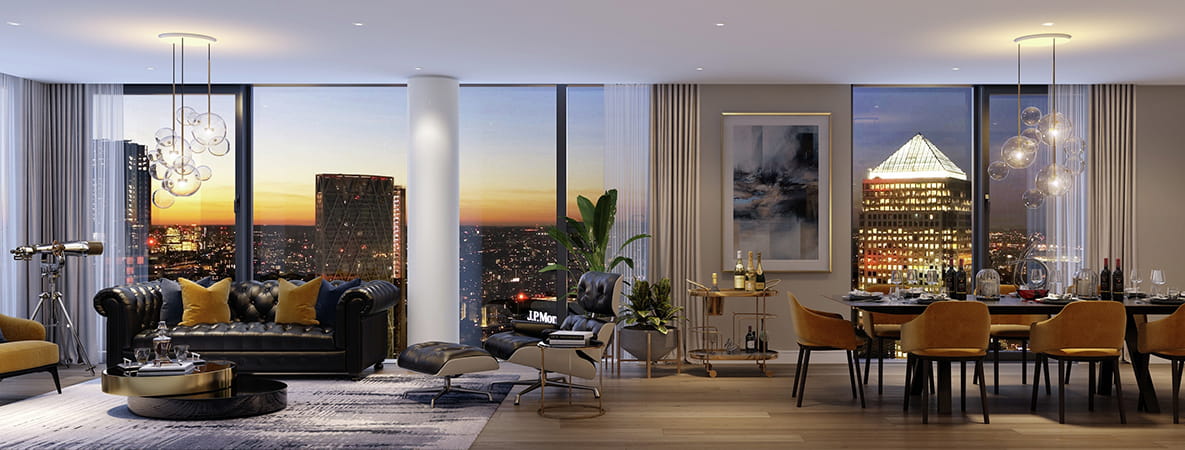 South Quay Plaza Amazing Views