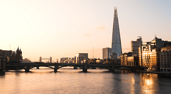 Dusk image of The Shard