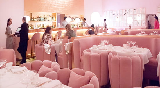 Picture of Sketch Interior with Pink Themed Design