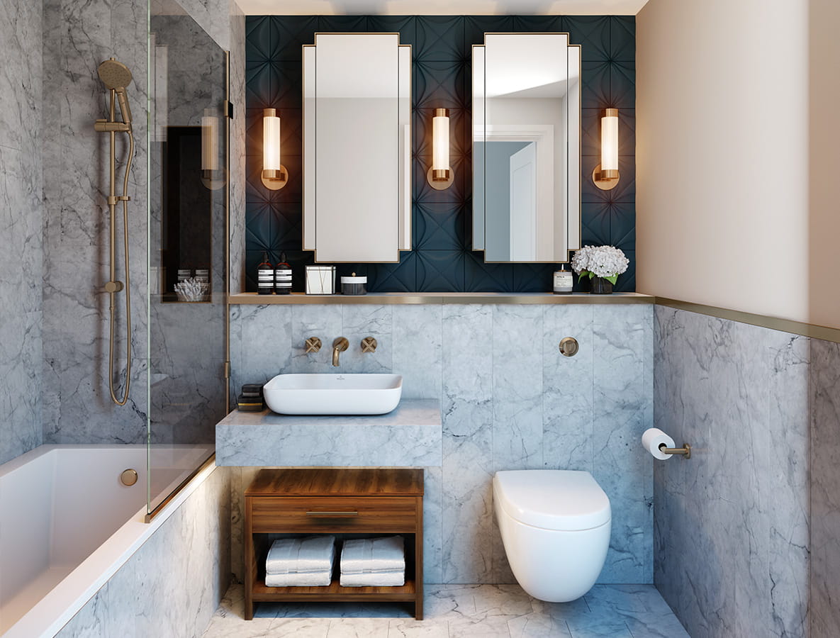 Berkeley Inspiration, Make sure you make a place for everything in your bathroom 