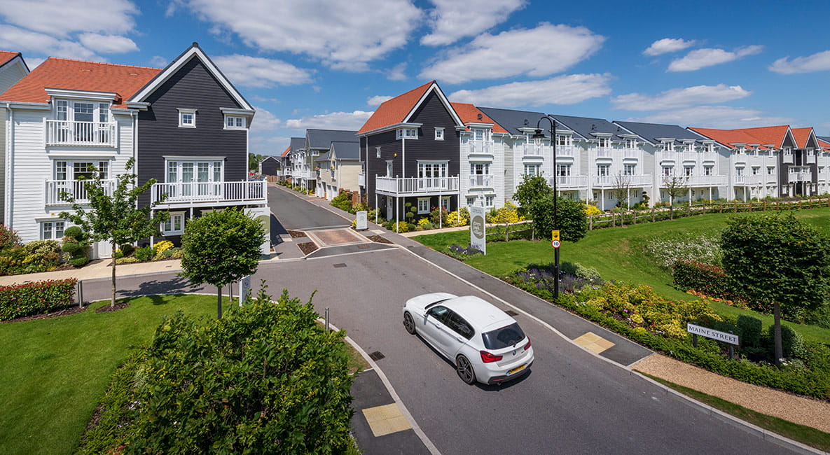 Berkeley Inspiration exterior shot of Green Park Village