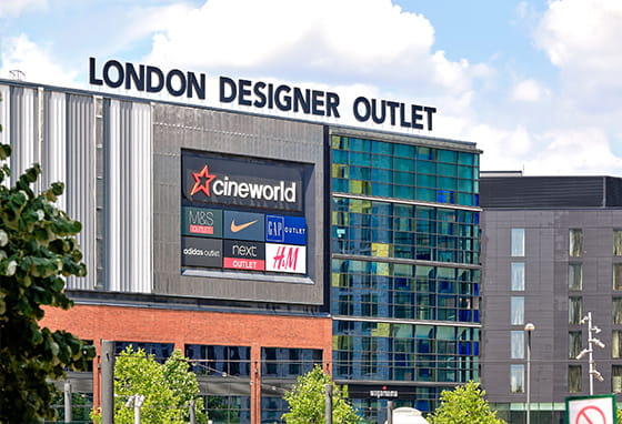 An image of Box Park at Wembley